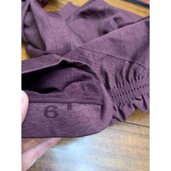 Lululemon ebb to street leggings  size 6 - Picture 4 of 5
